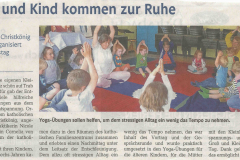 Zeitungsartikel Entschleunigungstag